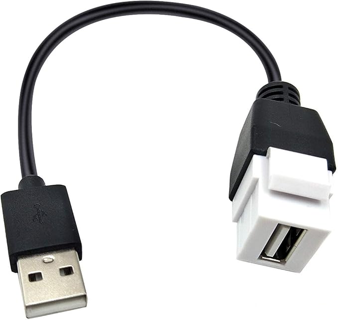 Poyiccot USB 2.0 Keystone Jack Cable