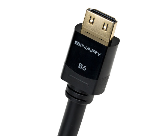 Binary B6 Series 4K Ultra Premium Certified High Speed HDMI Cable with GripTek-2m (6.6 ft)