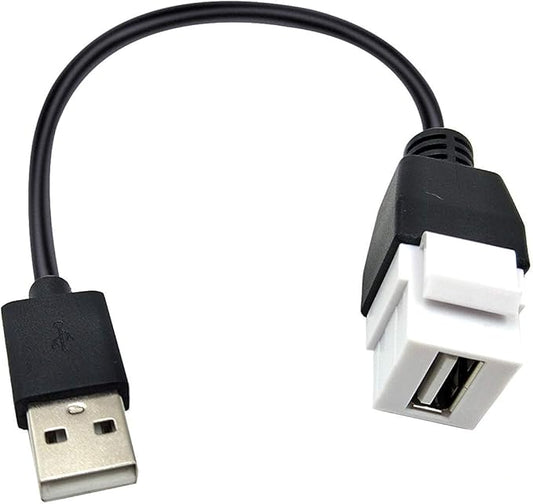 Poyiccot USB 2.0 Keystone Jack Cable